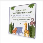 Personalised Christening Gifts For Son Baby Boy Godson Jungle