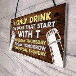 Funny Joke Bar Signs And Plaques Hanging Sign For Home Bar Shed