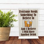 Funny Humour Bar Signs For Home Bar Standing Plaque Alcohol Beer