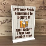 Funny Humour Bar Signs For Home Bar Standing Plaque Alcohol Beer