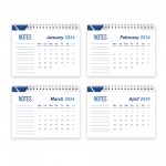 2024 Desktop Planner Academic Calendar Home Office Business