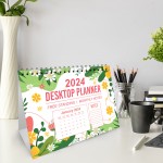 2024 Desk Calendar Planner Month To View Calender For Home