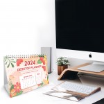 2024 Month-To-View Free Standing Desk Office Table Calendar