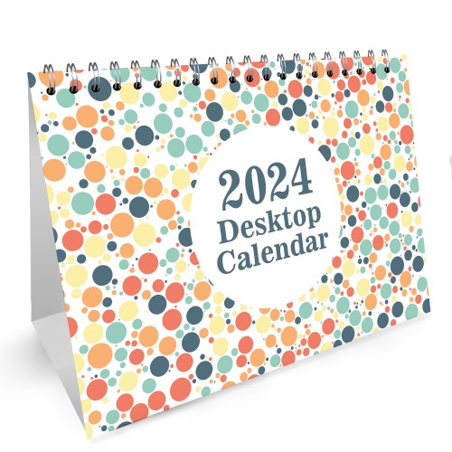 Desk Calendar 2024 Flip Calendar Month To View Christmas Gift