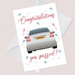 Personalised Passed Your Driving Test Card Congratulations