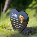 Personalised Pet Dog Cat Memorial Loss Grave Marker Plaque