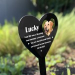 Personalised Pet Dog Cat Memorial Loss Grave Marker Plaque