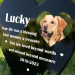 Personalised Pet Dog Cat Memorial Loss Grave Marker Plaque