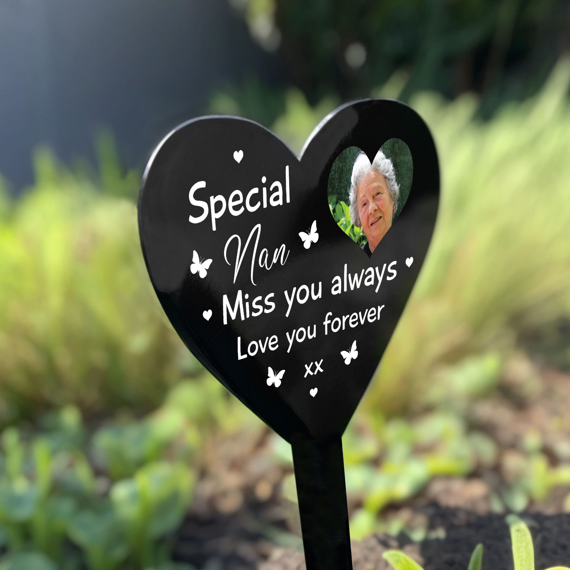 PERSONALISED Nan Grandma Memorial Stake Marker Graveside Custom