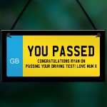 YOU PASSED Congratulations Gift For Passing Driving Test