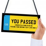 YOU PASSED Congratulations Gift For Passing Driving Test