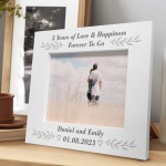 3rd Anniversary Gift For Boyfriend Girlfriend Wife Husband Frame