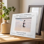 3rd Anniversary Gift For Boyfriend Girlfriend Wife Husband Frame