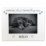 Personalised Memorial Photo Frame For Dog Pet In Memory Gift