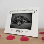 Personalised Memorial Photo Frame For Dog Pet In Memory Gift