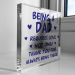 Step Dad Birthday Christmas Gift Acrylic Block Thank You Gifts