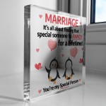 Penguin Couple Gifts for Her Him Girlfriend Boyfriend Wife