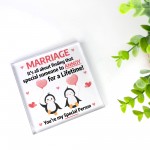 Penguin Couple Gifts for Her Him Girlfriend Boyfriend Wife