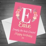 Personalised Birthday Card For Cousin Best Friend Cousin