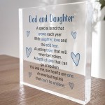 Dad and Daughter Present Gift For Dad Daughter Christmas