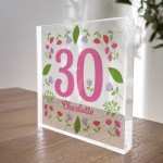 30th Birthday Gifts For Mum Auntie Sister Women Her PERSONALISED