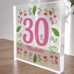 30th Birthday Gifts For Mum Auntie Sister Women Her PERSONALISED