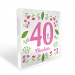 40th Birthday Gifts For Mum Auntie Sister Women Her PERSONALISED