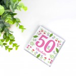 50th Birthday Gifts For Nan Mum Women Auntie Her PERSONALISED