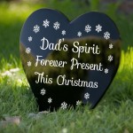 Dad Memorial Christmas Graveside Ornaments Grave Memorial Decor