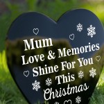 Mum Christmas Memorial Plaque Graveside Memorial Stake Christmas