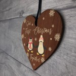 Penguin Couple Christmas Ornaments Our First Christmas Together