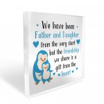 Father and Daughter Plaque Dad Daughter Gift Christmas Birthday