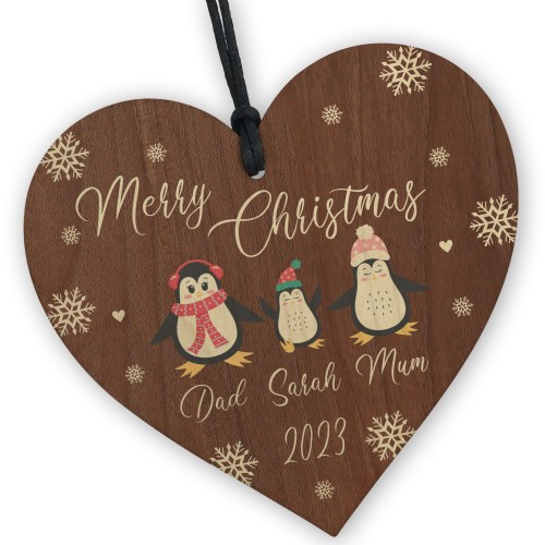 Personalised Merry Christmas Tree Decoration Christmas Bauble