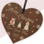 Personalised Merry Christmas Tree Decoration Christmas Bauble