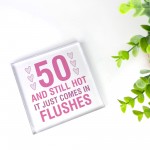 50th birthday gifts women friend mum novelty birthday acrylic