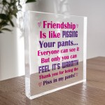 Friendship Funny Gift for Women Best Friends Birthday Gift