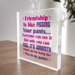 Friendship Funny Gift for Women Best Friends Birthday Gift