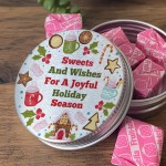 Sweet Tin For Christmas Stocking Filler Gift For Son Daughter