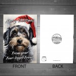 Christmas Gift Set Dog Card Funny Cockapoo Christmas Card