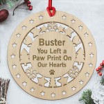 Christmas Tree Decoration Remembrance Bauble For Pet Dog Cat