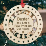 Christmas Tree Decoration Remembrance Bauble For Pet Dog Cat