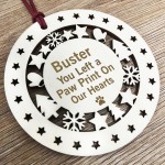 Christmas Tree Decoration Remembrance Bauble For Pet Dog Cat