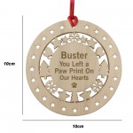 Christmas Tree Decoration Remembrance Bauble For Pet Dog Cat