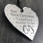 Christmas Decoration For 1st Christmas Together Couple Gift