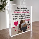 Friend Gift For Birthday Christmas Plaque Best Friend Gift