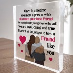 Friend Gift For Birthday Christmas Plaque Best Friend Gift