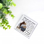 Best Friend Gift For Birthday Christmas Poem Acrylic Block