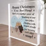 Best Friend Gift For Christmas FUNNY Friendship Gift