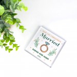 First Christmas MARRIED Gift Personalised Gift For Couple