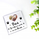 Personalised Pet Memorial Photo Plaque Dog Puppy Memorial